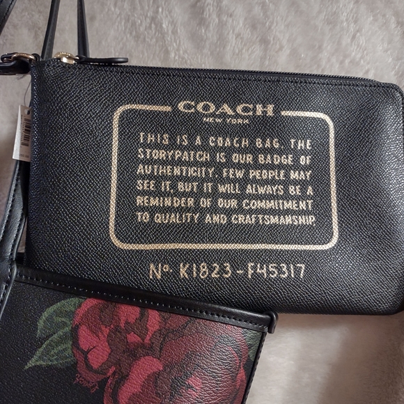 Coach Reversible Floral City Tote with Detachable Clutch - Picture 2 of 10